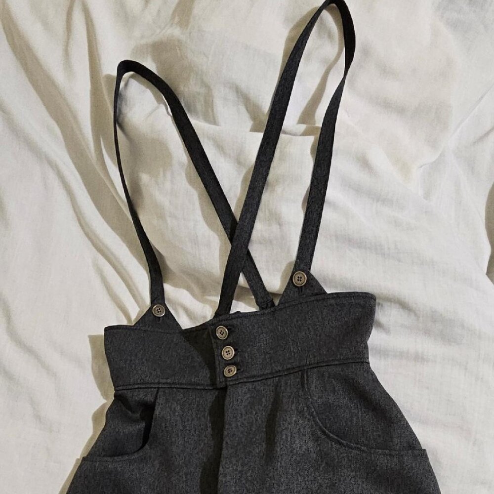 No.S Project Cat Ears Shorts Suspenders